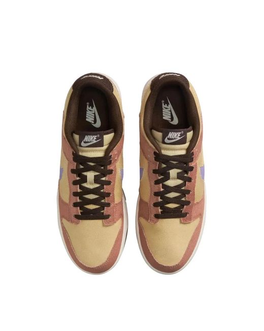 Nike Brown Dunk Low Retro Se Sneakers for men