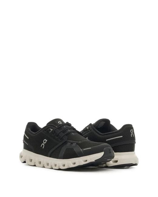 On Shoes Black Cloud 6 Sneakers for men