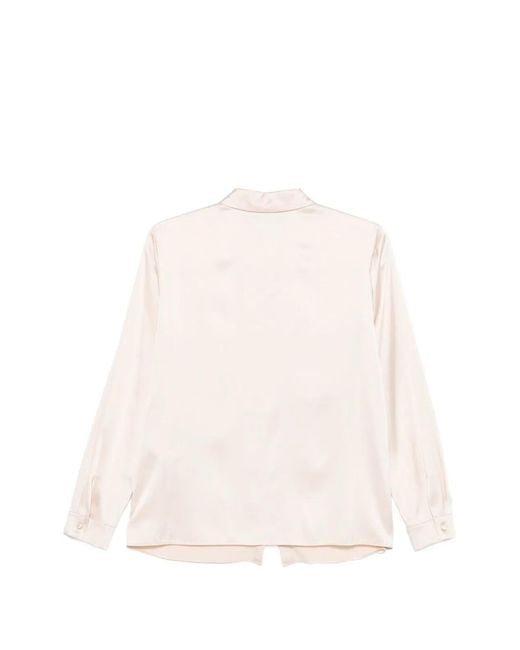 Emporio Armani Natural Silk Shirt