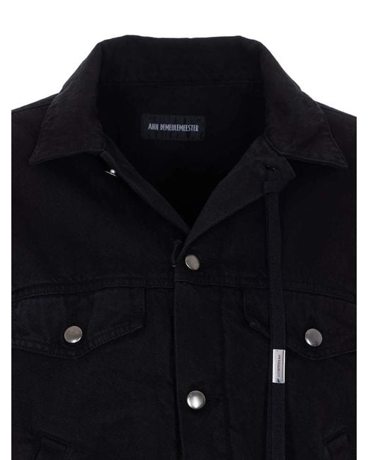 Ann Demeulemeester Blue Standard Raf Denim Jacket for men