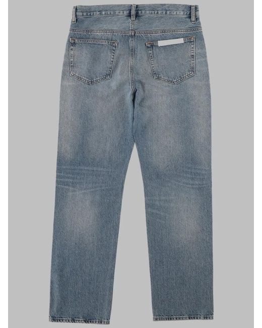 FRAME Blue Straight-Leg Jeans for men