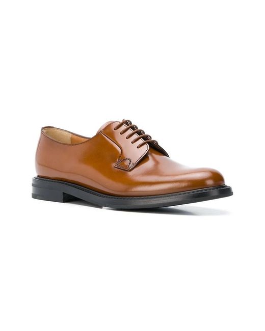 Church's Brown Shoes With Laces