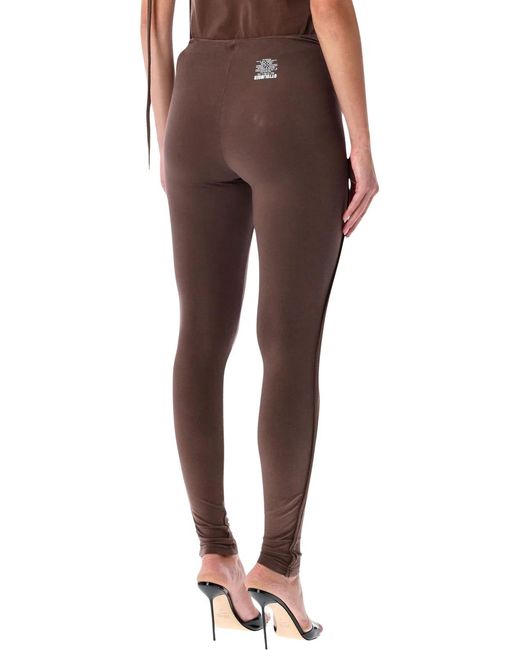 OTTOLINGER Brown Sculpted Hip Organic Cotton Leggings