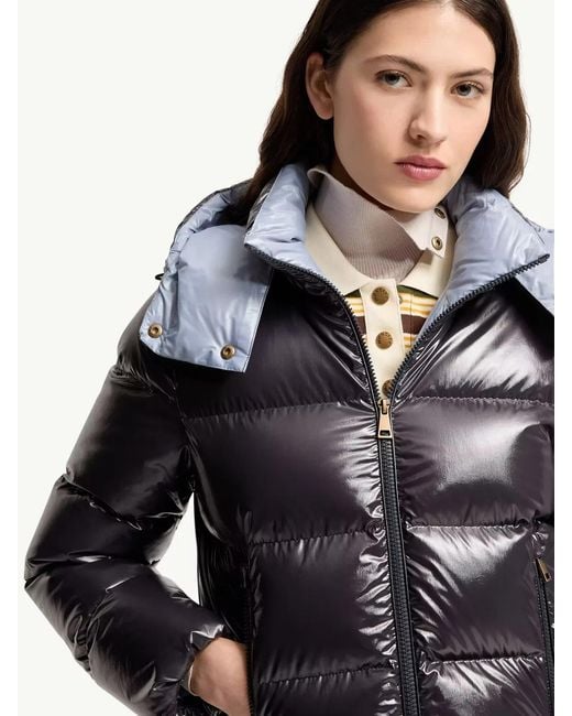 Moncler Gray Niveole Short Down Jacket