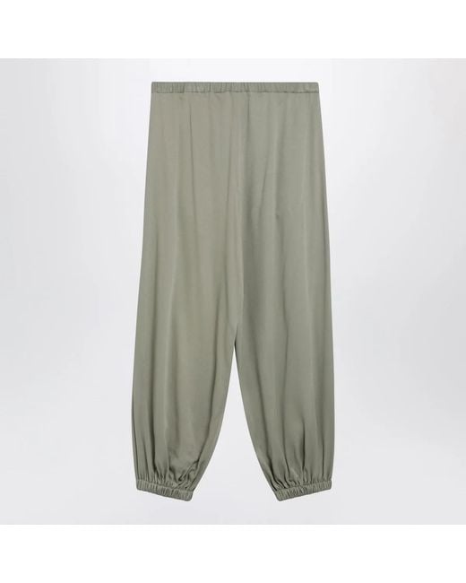 Frankie Shop Green Isola Balloon Trousers