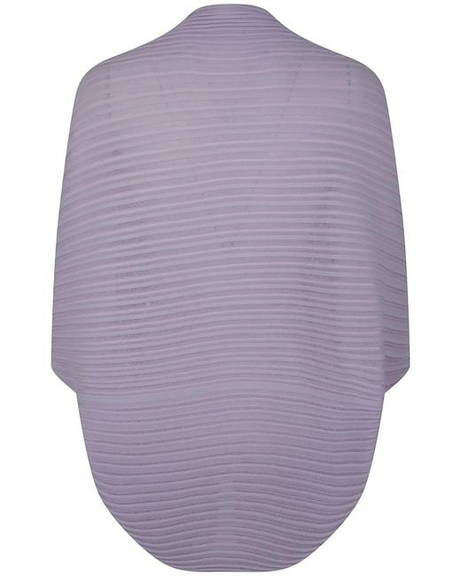 HOMME PLISSÉ Purple Homme Plisse Stream Cardigan