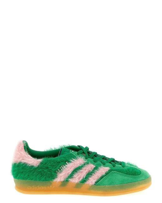 Adidas Originals Green 'Gazelle Indoor' Sneakers