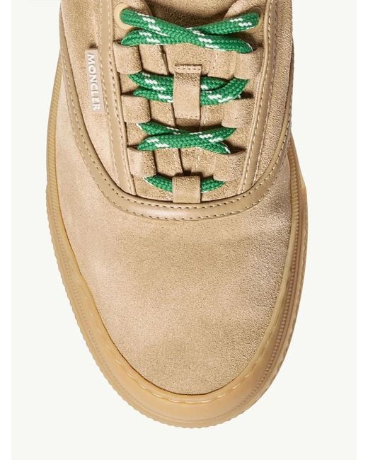 Moncler Brown Vera Leisure Suede Sneakers
