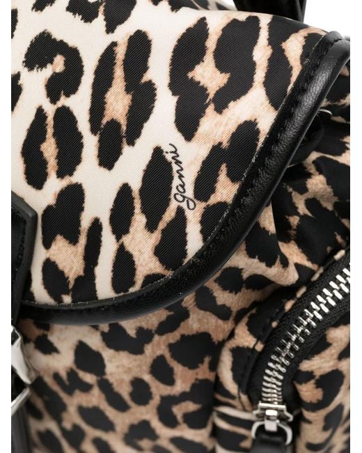 Ganni Black Bucky Nano Backpack