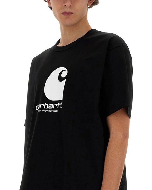Junya Watanabe Black X Carhartt T Shirt for men