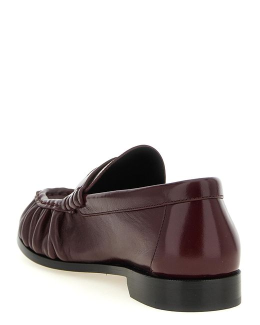 Saint Laurent Brown 'Le Loafer' Loafers