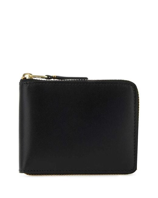 Comme des Garçons Black Leather Wallet