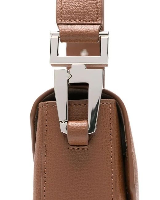 Emporio Armani White Leather Crossbody Bag