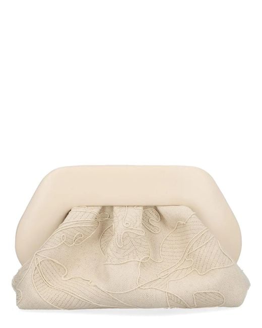 THEMOIRÈ Natural "Bios" Bag With Embroidery