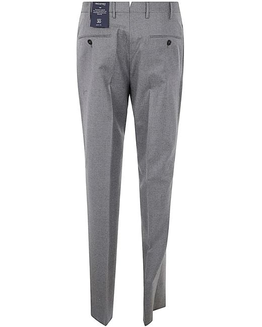 Incotex Gray Trousers for men