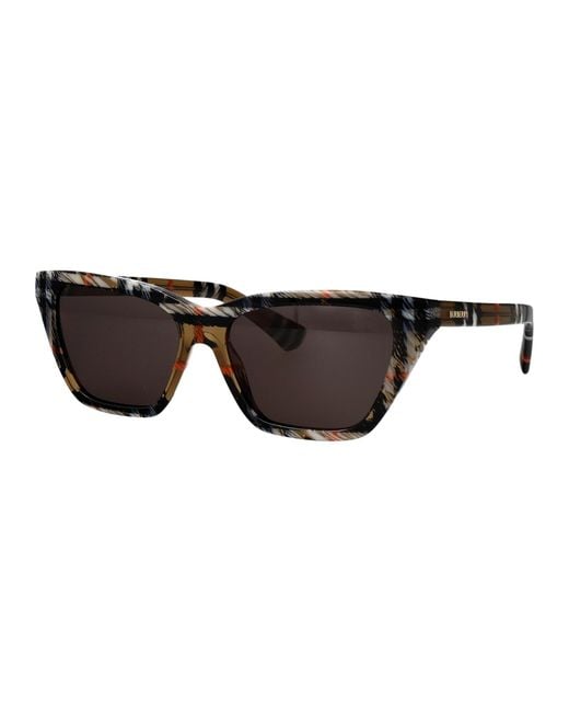 Burberry Brown Acetate Sunglasses