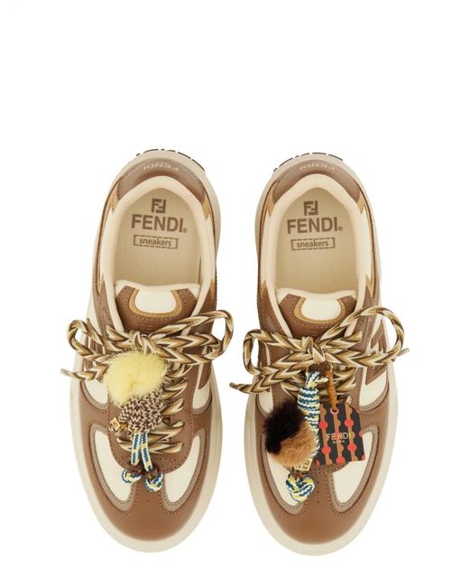 Fendi Natural Match" Sneaker