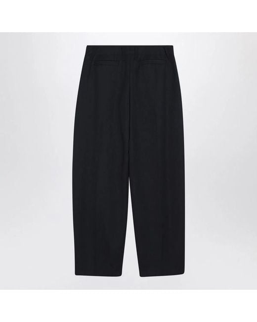 McQueen Black Wool Trousers