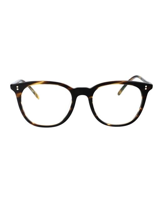 Oliver Peoples Brown Acetate Optical Glasses