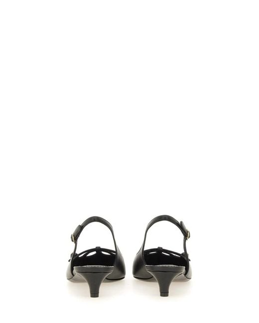 Dolce & Gabbana Black Dolce & Gabbana Tassel Slingback Shoe