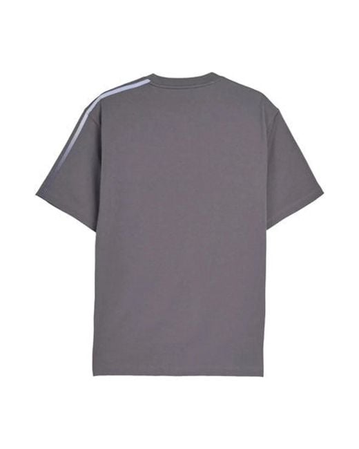Y-3 Gray Grd 3S Ss Tee for men