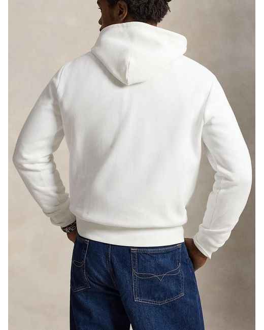 Polo Ralph Lauren White Knit Sweatshirt for men