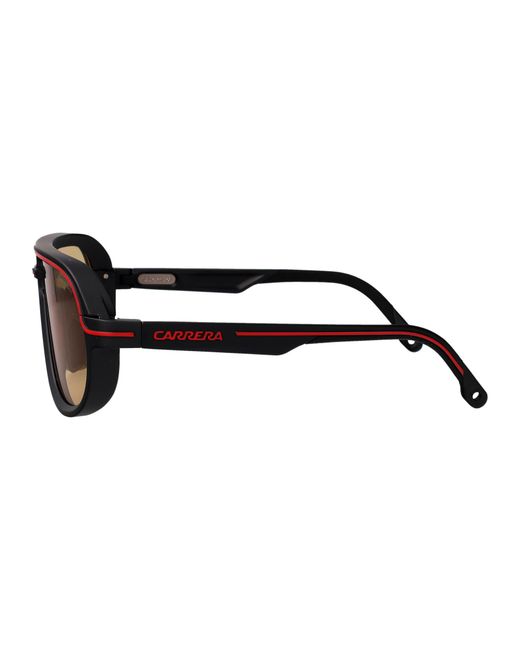 Carrera Black Matte Polyamide Sunglasses for men