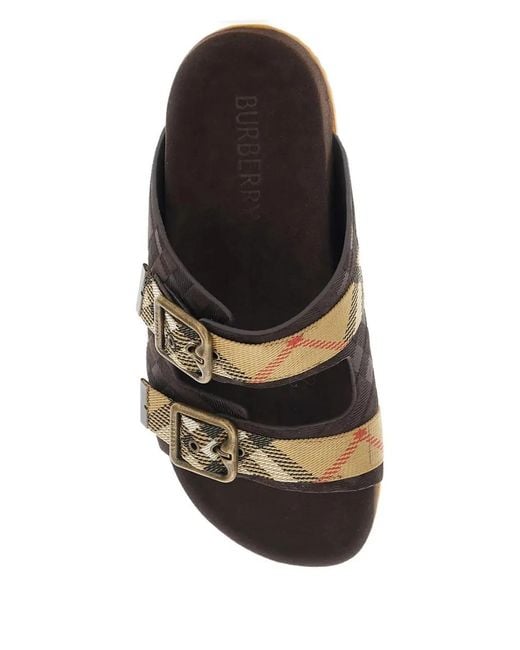Burberry Brown Lf Urchin Sandal