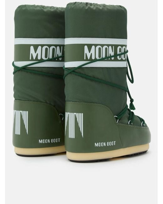 Moon Boot Green Mb Icon Nylon