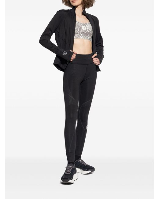 Adidas By Stella McCartney Black Zipped Sweatshirt