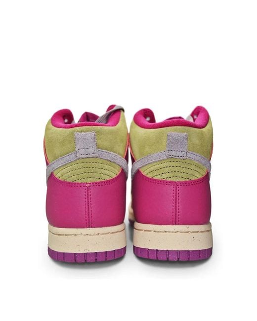 Nike Pink Dunk High Sneakers