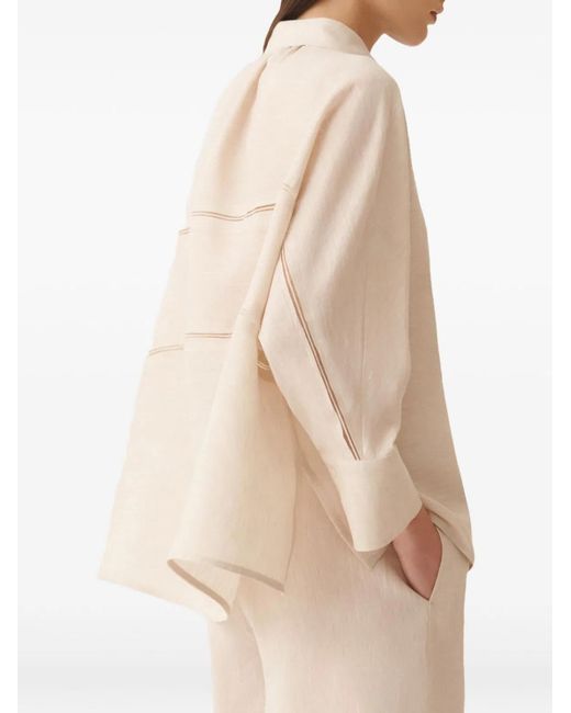 Fabiana Filippi Natural Linen Shirt