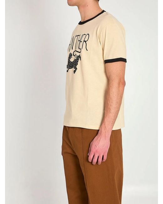 Valentino Garavani Natural Cotton Jersey T-Shirt for men
