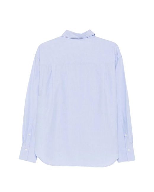 Closed Blue Cotton Oversized Shirt
