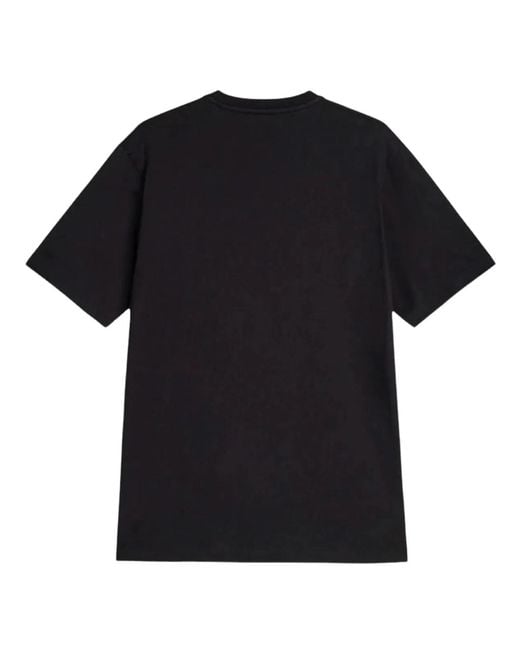 Y-3 Black Logo Ls Tee for men