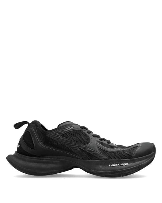 Balenciaga Black Mesh And Rubber Circuit Sneakers for men