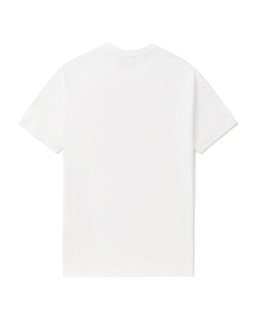 COMME DES GARÇONS PLAY Red Cotton T-Shirt for men