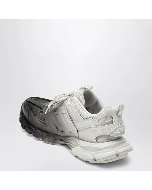Balenciaga Gray Track Gradient Sneakers for men
