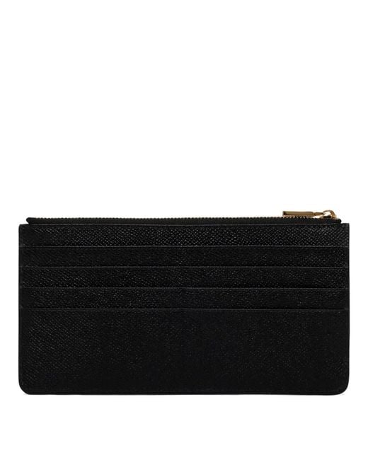 Dolce & Gabbana Black Dolce & Gabbana Leather Wallet