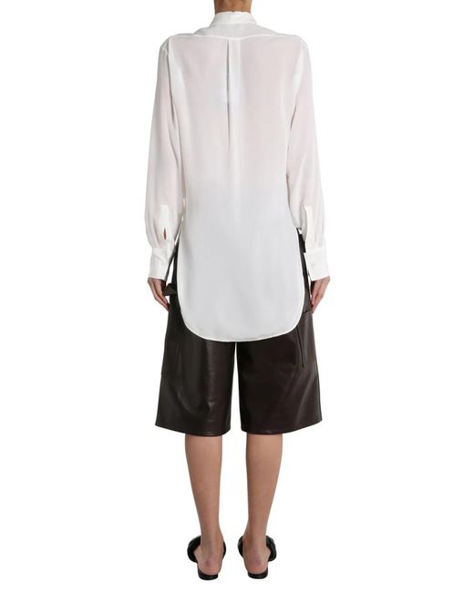 Bottega Veneta White Quilted Shirt