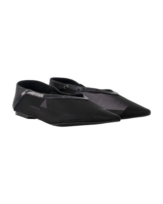 Anine Bing Black Aneka Babouche Ballerinas