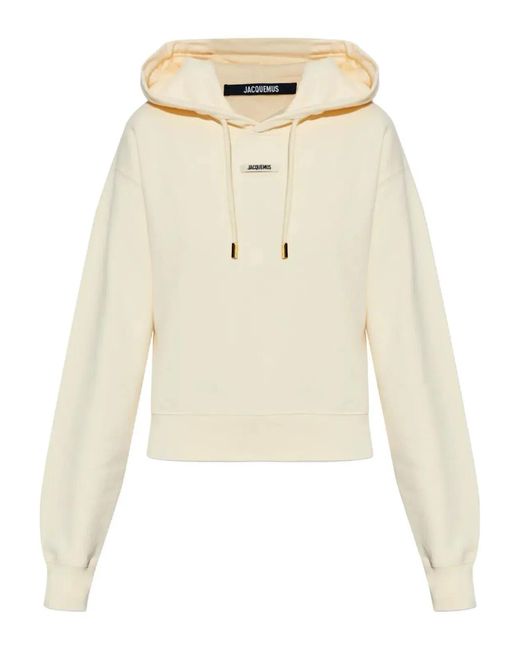 Jacquemus Natural The Grosgrain Hoodie