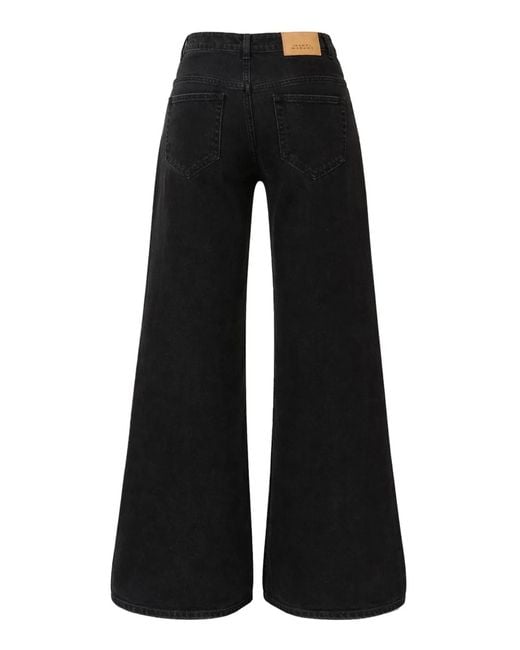 Isabel Marant Black Pantalone Lemony
