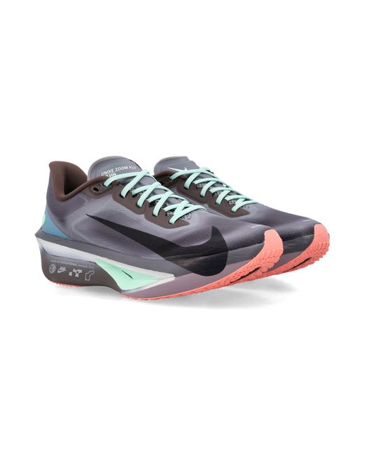 Nike Blue Zoom Fly 6 Road Racing Shoes for men