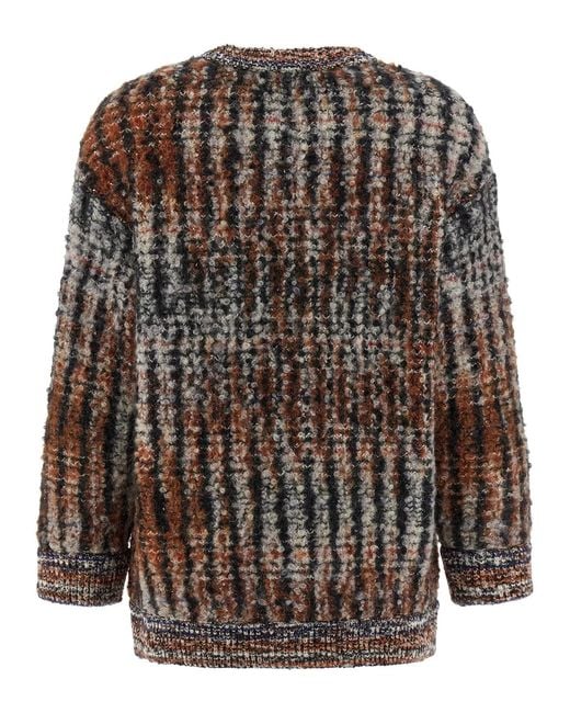 Missoni Black Bouclé Wool Cardigan