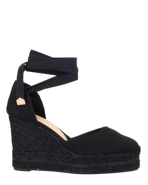 Castaner Black Espadrille "Cute"