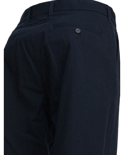 Vince Blue Elastane Trousers for men