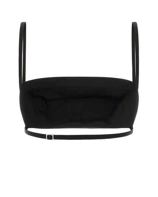Jil Sander Black Bra 08