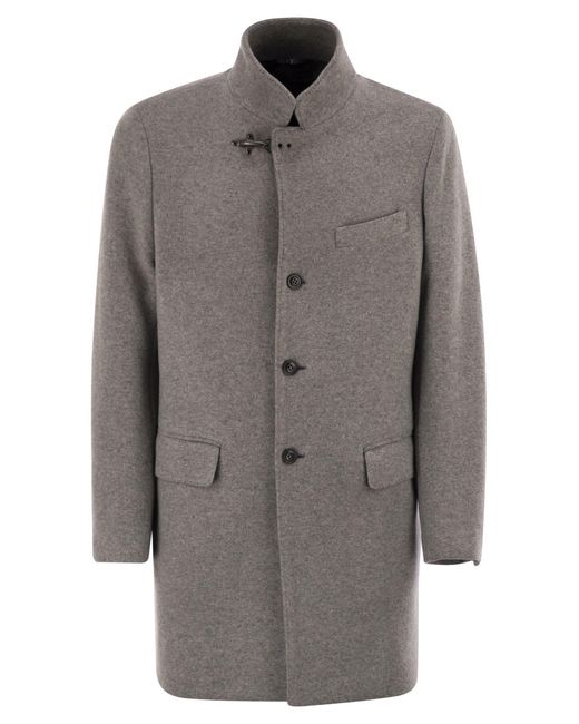 Fay Gray Wool Coat for men