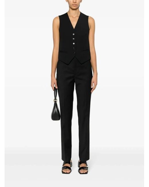 Filippa K Black "Emma" Wool Trousers